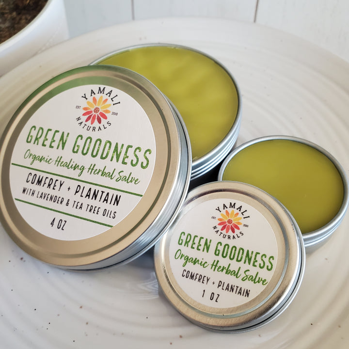 Green Goodness Herbal Salve - 4oz