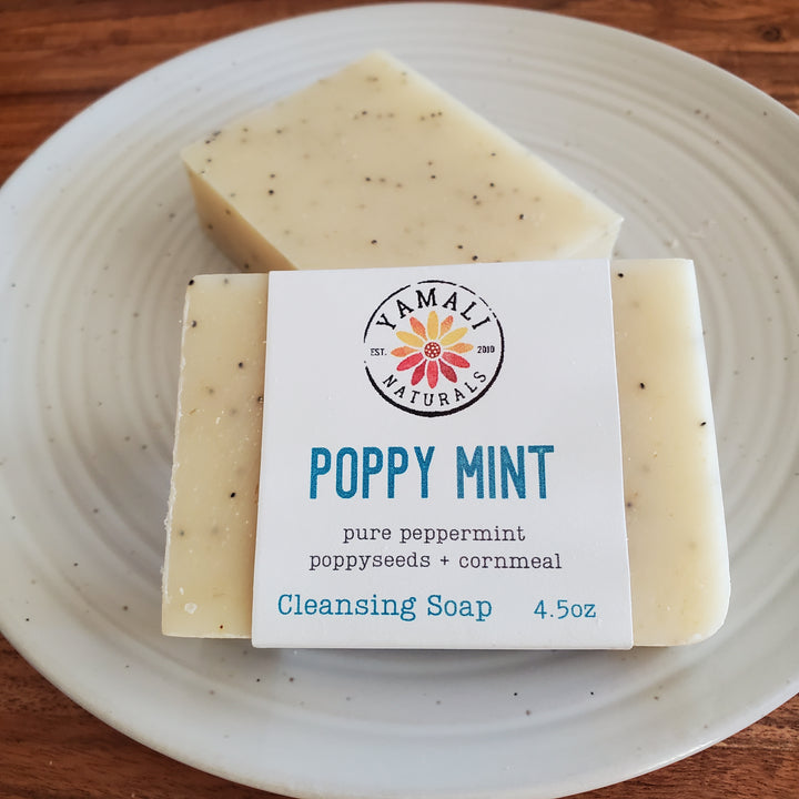 Poppy Mint Exfoliating Soap [more to come]