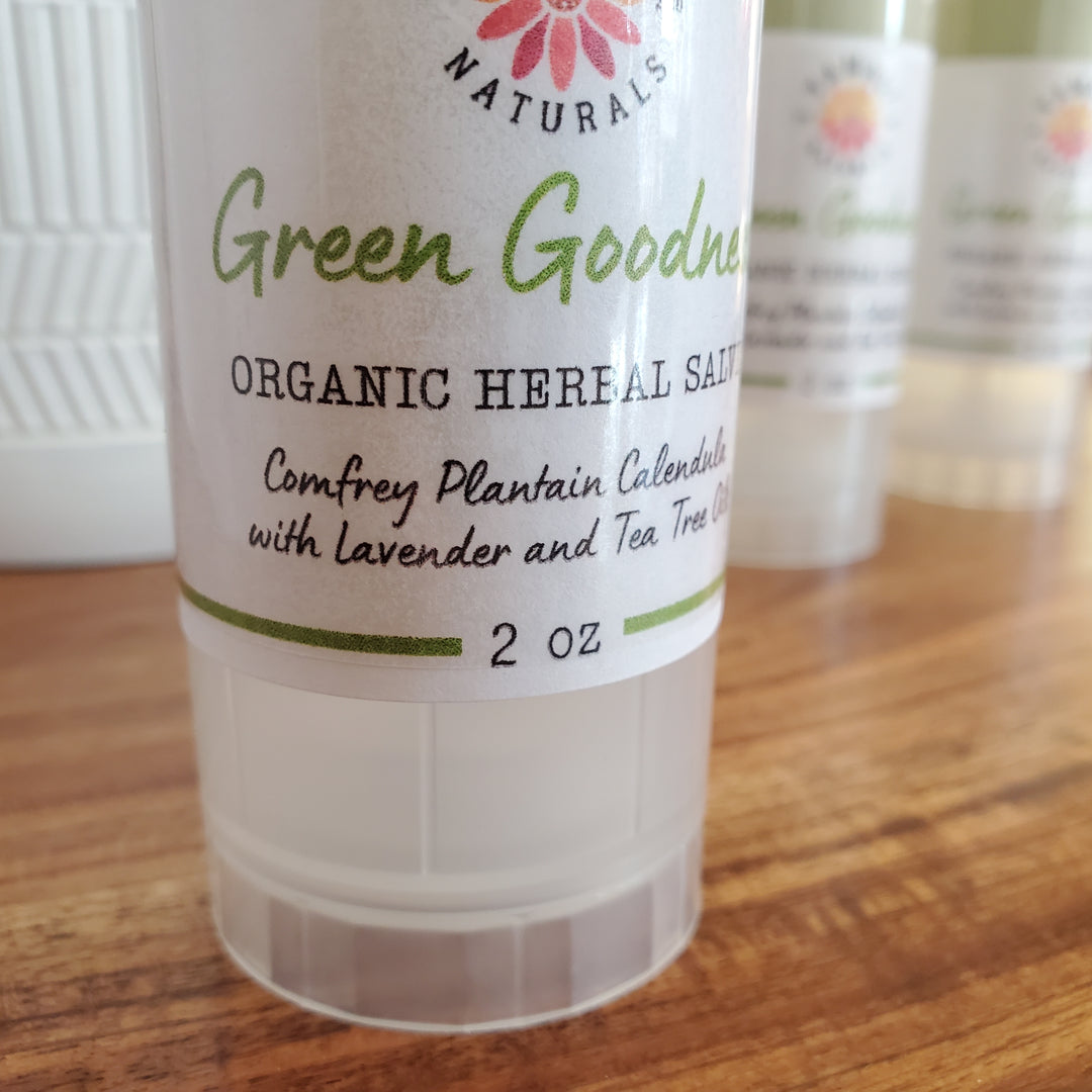 Green Goodness Herbal Salve - 2oz Twist Tube